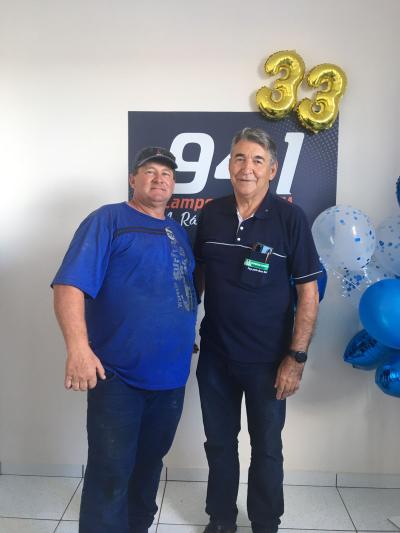  Campo Abeto FM comemorou com os ouvintes, 33 anos com programaÃ§Ã£o especial